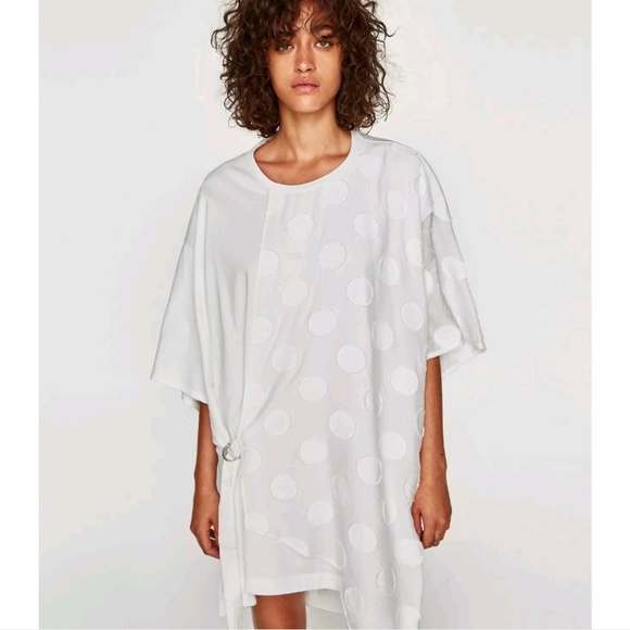 zara oversized t shirt dress